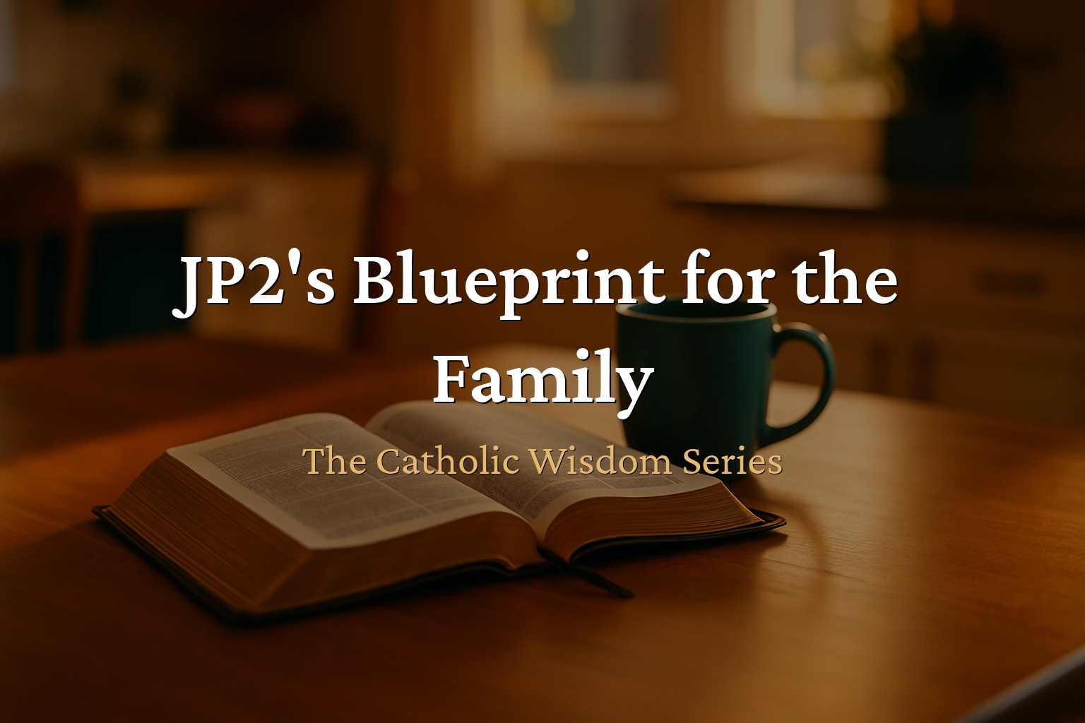 The Catholic Wisdom — JP2's Blueprint for the Christian Family