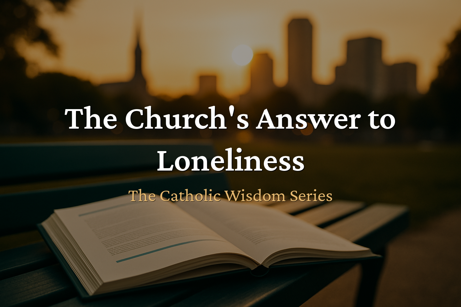 The Catholic Wisdom — The Church's Answer to Modern Loneliness