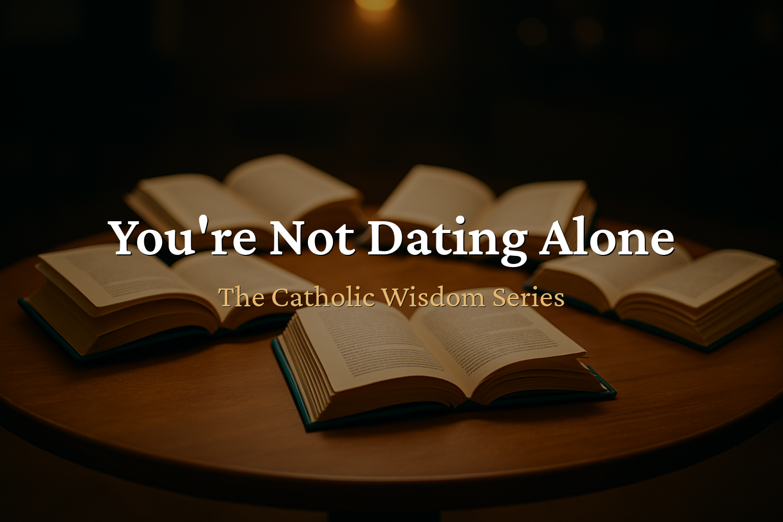 The Catholic Wisdom — You're Not Dating Alone — You Belong to a People