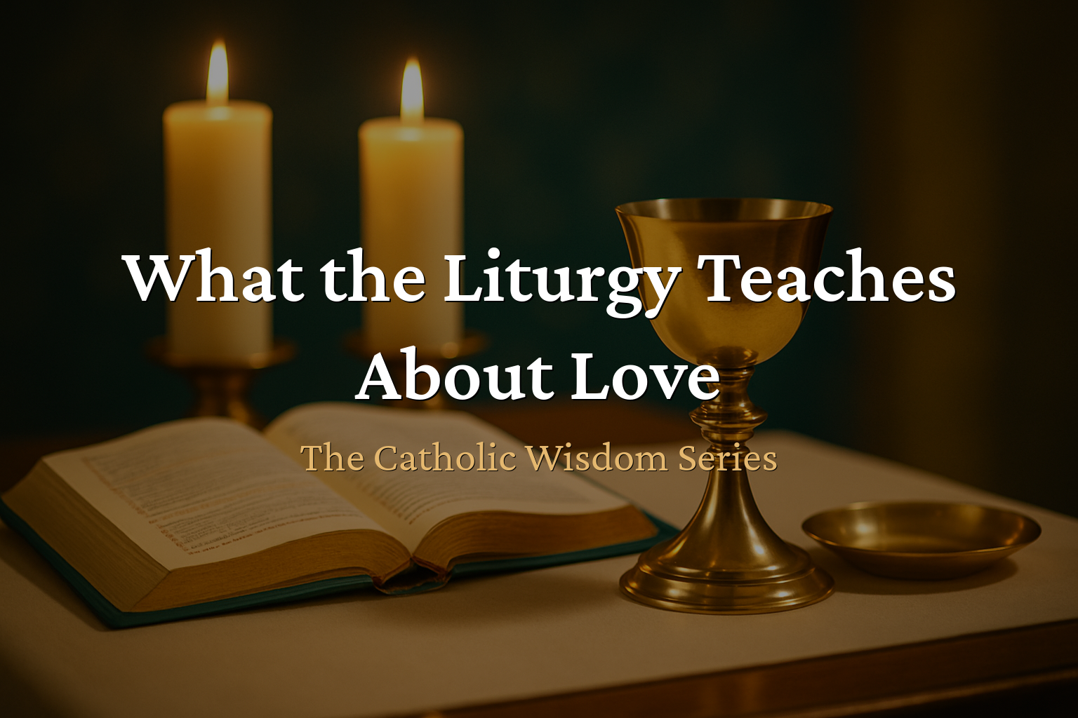 The Catholic Wisdom — What the Liturgy Teaches About Self-Gift