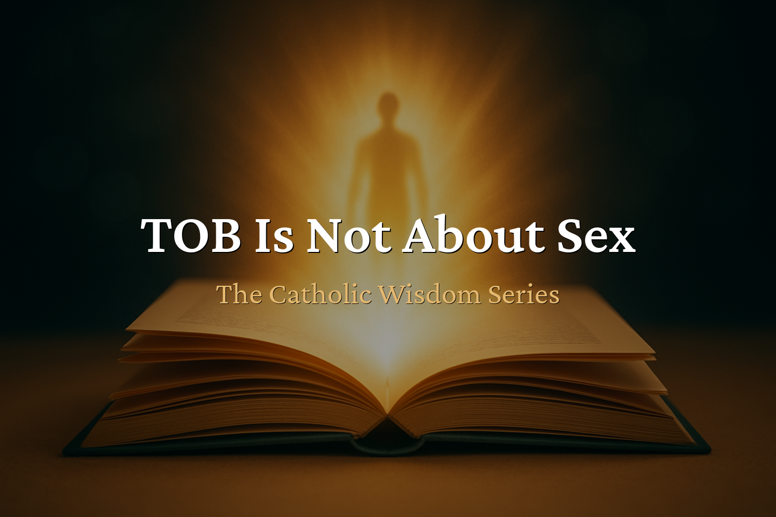 The Catholic Wisdom — Theology of the Body Is Not Just About Sex